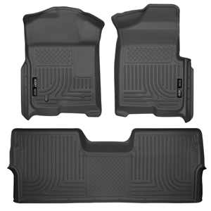 Husky Liners WeatherBeater Front & Second Row Floor Liners Set