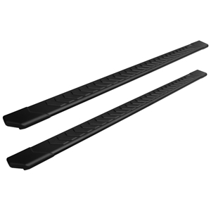 Raptor Series 5in Full Tread Textured Black Aluminum Running Boards