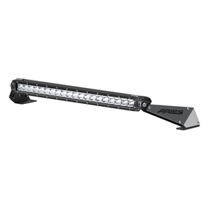 Aries Jeep JK Hood Light and Brackets