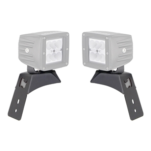 Go Rhino Hood Latch Light Mounts For Jeep JL/JT