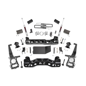 Rough Country 4in Lift Kit - Front and Rear - F-150 4WD