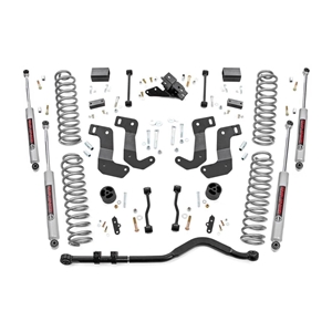 Rough Country 3.5in Lift Kit C/A Drop - Front and Rear - Wrangler JL Unlimited 4-Door