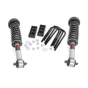 Rough Country 2.5in Lift Kit - Front and Rear - Ford F-150 Tremor 4WD