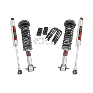 Rough Country 2in Lift Kit Lifted Struts - Front and Rear - Ford F-150 4WD