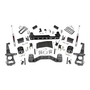 Rough Country 4in Lift Kit - Front and Rear - Ford F-150 4WD