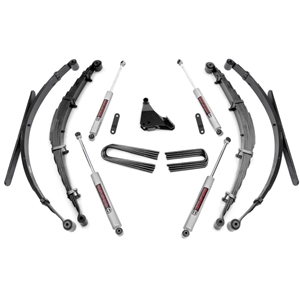 Rough Country 4in Lift Kit - Front and Rear - Ford F-250/F-350 Super Duty 4WD
