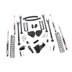 Rough Country 6in Lift Kit - Front and Rear - Ford F-250/350 Super Duty 4WD Non-Dually (05-07)