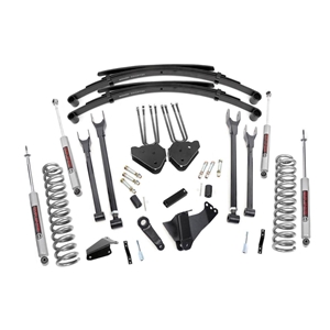 Rough Country 6in Lift Kit - Front and Rear - Ford F-250/F-350 Super Duty 4WD (05-07)