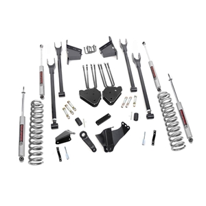 Rough Country 8in Lift Kit Front Spacer - Front and Rear - Ford F-250/350 Super Duty