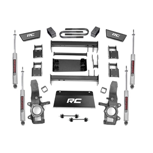 Rough Country 5in Lift Kit - Front and Rear - Ford F-150 4WD