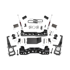 Rough Country 4in Lift Kit - Front and Rear - Ford F-150