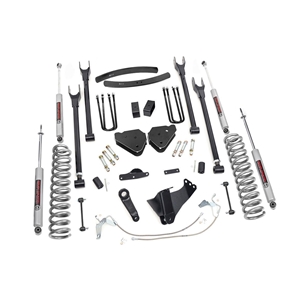 Rough Country 6in Lift Kit - Front and Rear - Ford F-250/F-350 Super Duty 4WD
