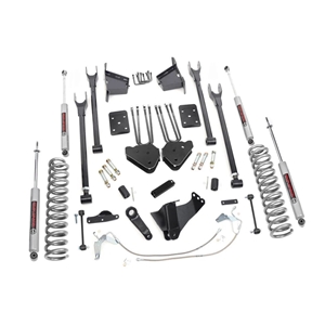 Rough Country 8in Lift Kit Front Spacer - Front and Rear - Ford F-250/F-350 Super Duty