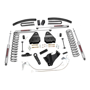 Rough Country 6in Lift Kit - Front and Rear - Ford F-250/F-350 Super Duty 4WD (08-10) Non-Dually