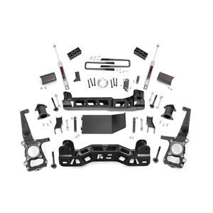 Rough Country 4in Lift Kit - Front and Rear - Ford F-150 (2009-2010)