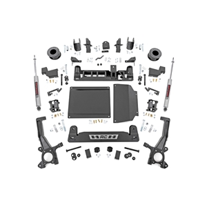 Rough Country 4in Lift Kit - Front and Rear - Toyota Tundra
