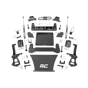 Rough Country 6in Lift Kit - Front and Rear - Chevrolet Silverado 1500