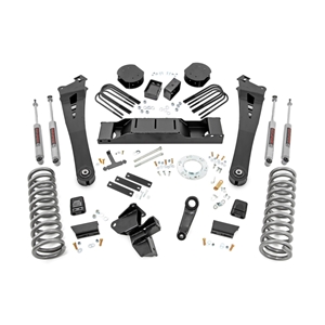 Rough Country 5in Lift Kit - Front and Rear - Ram 3500 4WD Diesel