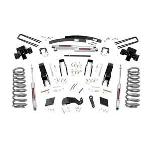 Rough Country 5in Lift Kit - Front and Rear - Dodge Ram 2500 Non-V8 Gasoline