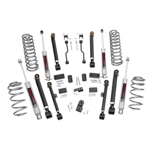 Rough Country 4in Lift Kit - Front and Rear - Jeep Grand Cherokee RWD/4WD
