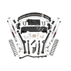 Rough Country 6.5in Lift Kit - Front and Rear - Jeep Cherokee 4WD