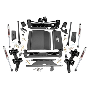 Rough Country 4in Lift Kit - Front and Rear - Chevrolet/GMC 4WD 1988-1999