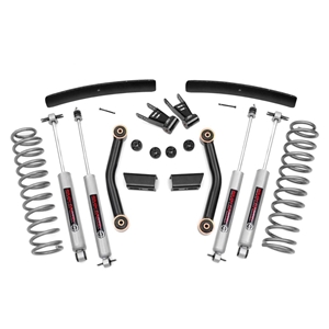 Rough Country 4.5in Lift Kit - Front and Rear - Jeep Comanche MJ 4WD