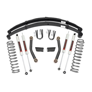 Rough Country 3in Lift Kit - Front and Rear - Jeep Cherokee RWD/4WD
