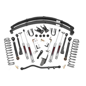 Rough Country 6.5in Lift Kit - Front and Rear - Jeep Cherokee