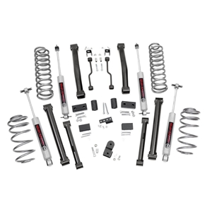 Rough Country 4in Lift Kit - Front and Rear - Jeep Grand Cherokee 1993-1998