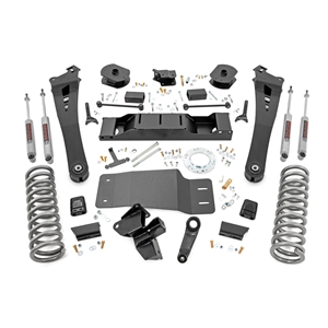 Rough Country 5in Lift Kit - Front and Rear - Ram 2500 4WD Diesel