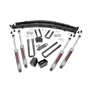 Rough Country 4in Lift Kit - Front and Rear - Dodge W150/200/250/350