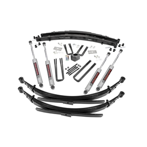 Rough Country 4in Lift Kit - Front and Rear - Dodge W150/W200/W250/W350 4WD