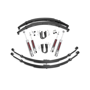 Rough Country 4in Lift Kit - Front and Rear - International Scout II