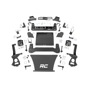 Rough Country 4in Lift Kit - Front and Rear - GMC Sierra 1500 AT4X