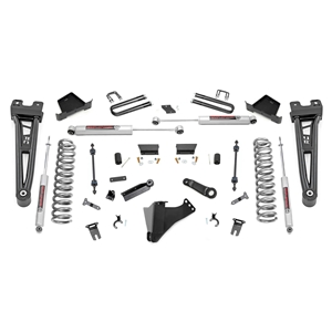 Rough Country 4.5in Lift Kit - Front and Rear - Ford F-250/F-350 Super Duty 4WD Non-Dually