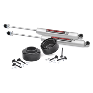 Rough Country 2.5in Leveling Kit - Front and Rear - Dodge/Ram 2500/3500 4WD