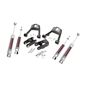 Rough Country 1.5-2in Lift Kit - Front and Rear - Nissan D21 Hardbody Truck 4WD