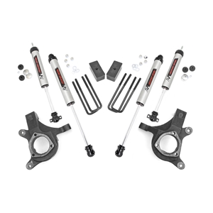 Rough Country 3in Lift Kit - Front and Rear - Silverado/Sierra 1500