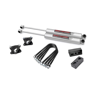 Rough Country 2.5in Lift Kit - Front And Rear - Raider/Dakota RWD