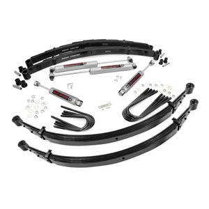 Rough Country 2in Lift Kit 52in Rear Springs - Front And Rear - Chevrolet/GMC 1977-1987