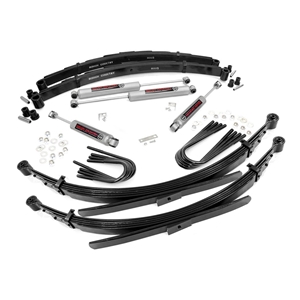 Rough Country 2in Lift Kit 56in Rear Springs - Front And Rear - Chevrolet V2500/V20 Suburban