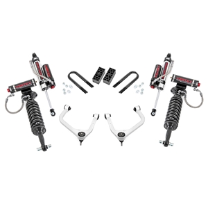 Rough Country 3.5in Vertex Coilovers Lift Kit - Front and Rear - Chevrolet Silverado 1500