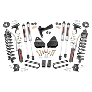 Rough Country 3in Vertex Coilover Conversion Kit - Front and Rear - Ford F-250 Super Duty 4WD Non-Diesel