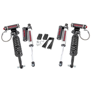 Rough Country 2in Vertex Coilovers Lift Kit - Front and Rear - Ford F-150 4WD No Raptor