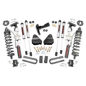 Rough Country 3in Vertex Coilover Conversion Lift Kit - Front and Rear - Ford F-250 Super Duty 4WD Non-Gasoline