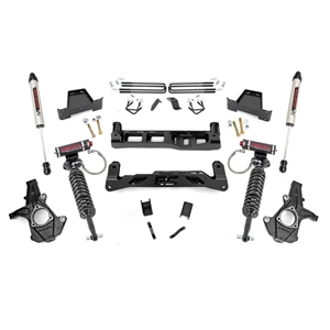 Rough Country 7.5in Vertex Coilovers Lift Kit - Front and Rear - Silverado/Sierra 1500 RWD