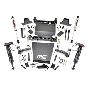 Rough Country 7in Vertex Coilovers Lift Kit - Front and Rear - Silverado/Sierra 1500 4WD (2014-2016)