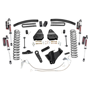 Rough Country 4.5in Vertex Reservoir Lift Kit Front Spacer - Front and Rear - Ford F-250/F-350 Super Duty