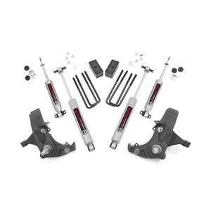 Rough Country 4in Lift Kit - Front and Rear - Chevrolet/GMC 1500 Truck & SUV RWD